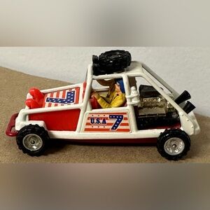 Vintage Corgi Toy US Racing Buggy WHIZZWHEELS 167 Original Lucky 7 Retro Toy